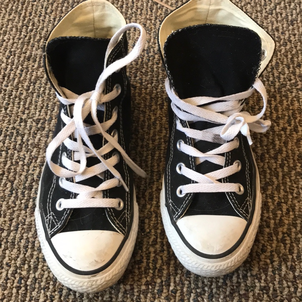 Converse Black High-Tops